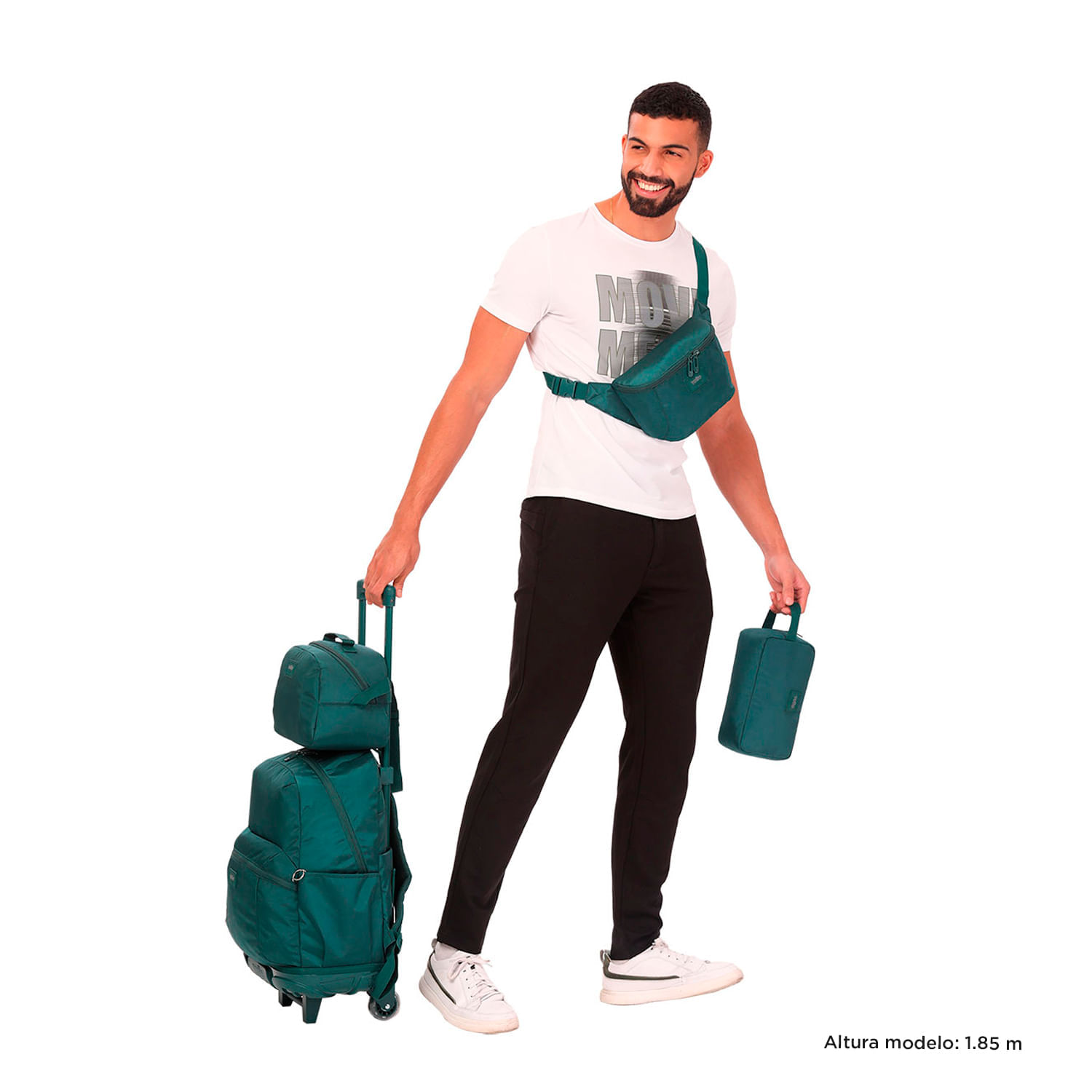 Kit x4 Mochila Lonchera, KOALA/BANANERO y Estuche para mujer Totto